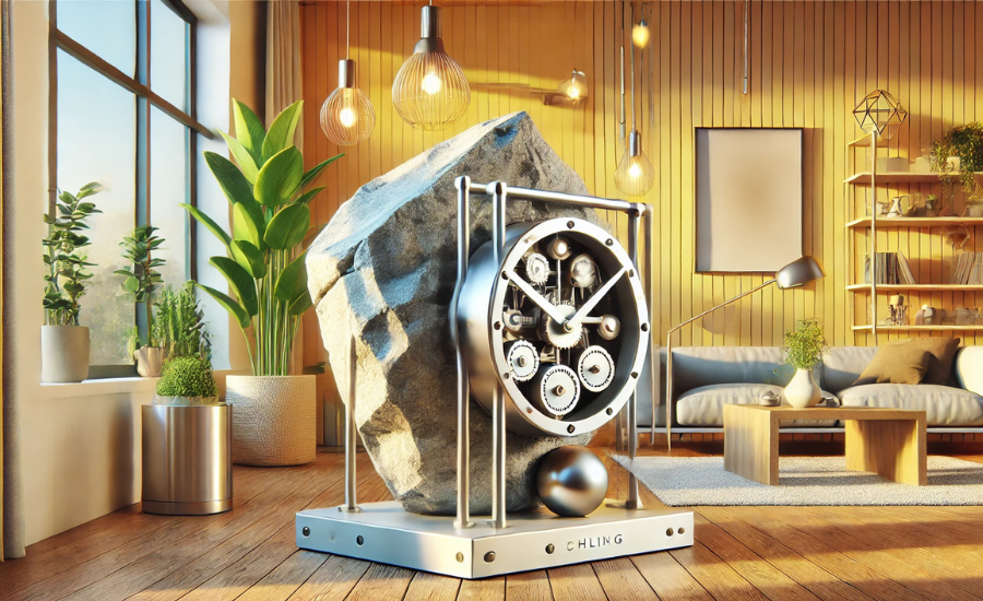 The Tischling Rock Weighted Clock: A Marvel Of Art And Engineering